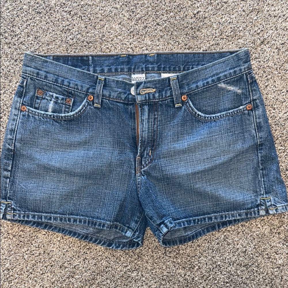 Lucky Brand Blue Jean Shorts Casual Summer Essential